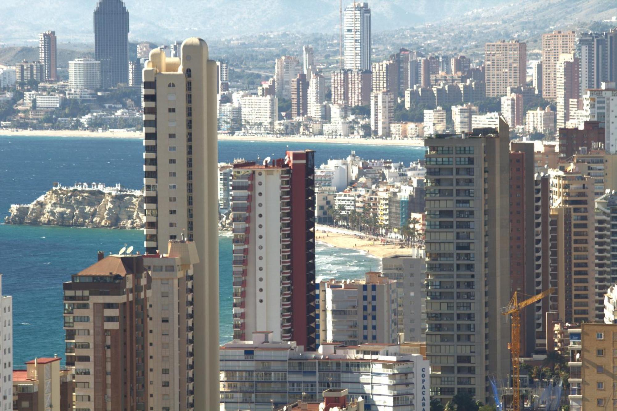 Apartamento Panorama Benidorm Torre Montecarlo Exterior foto