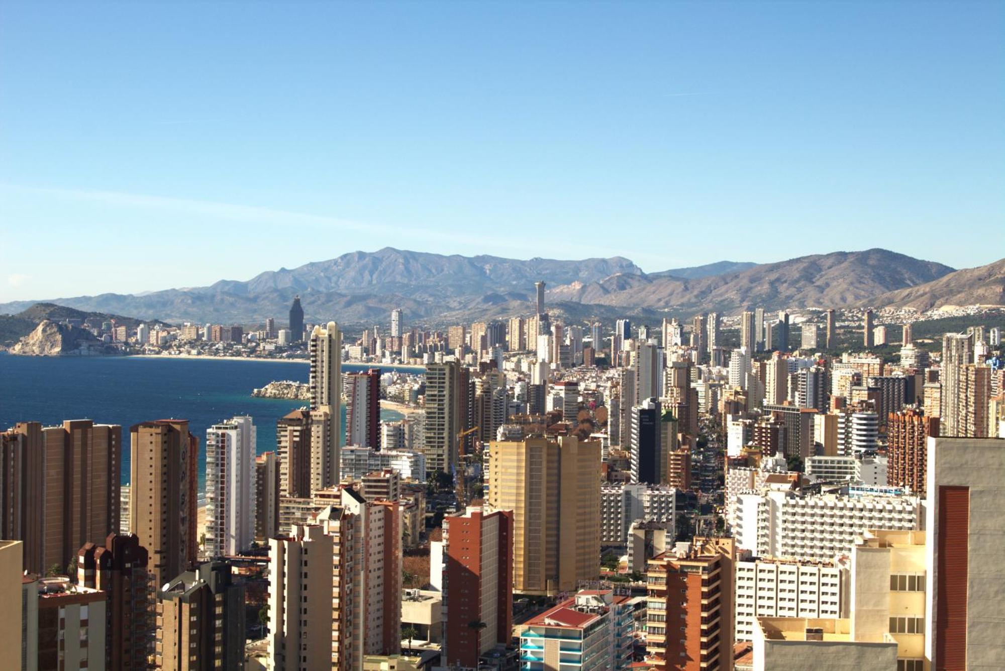 Apartamento Panorama Benidorm Torre Montecarlo Exterior foto